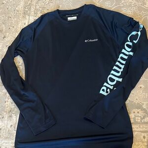 Columbia Men's Dark Blue Long Sleeve